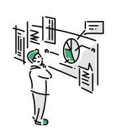 考える人イラスト